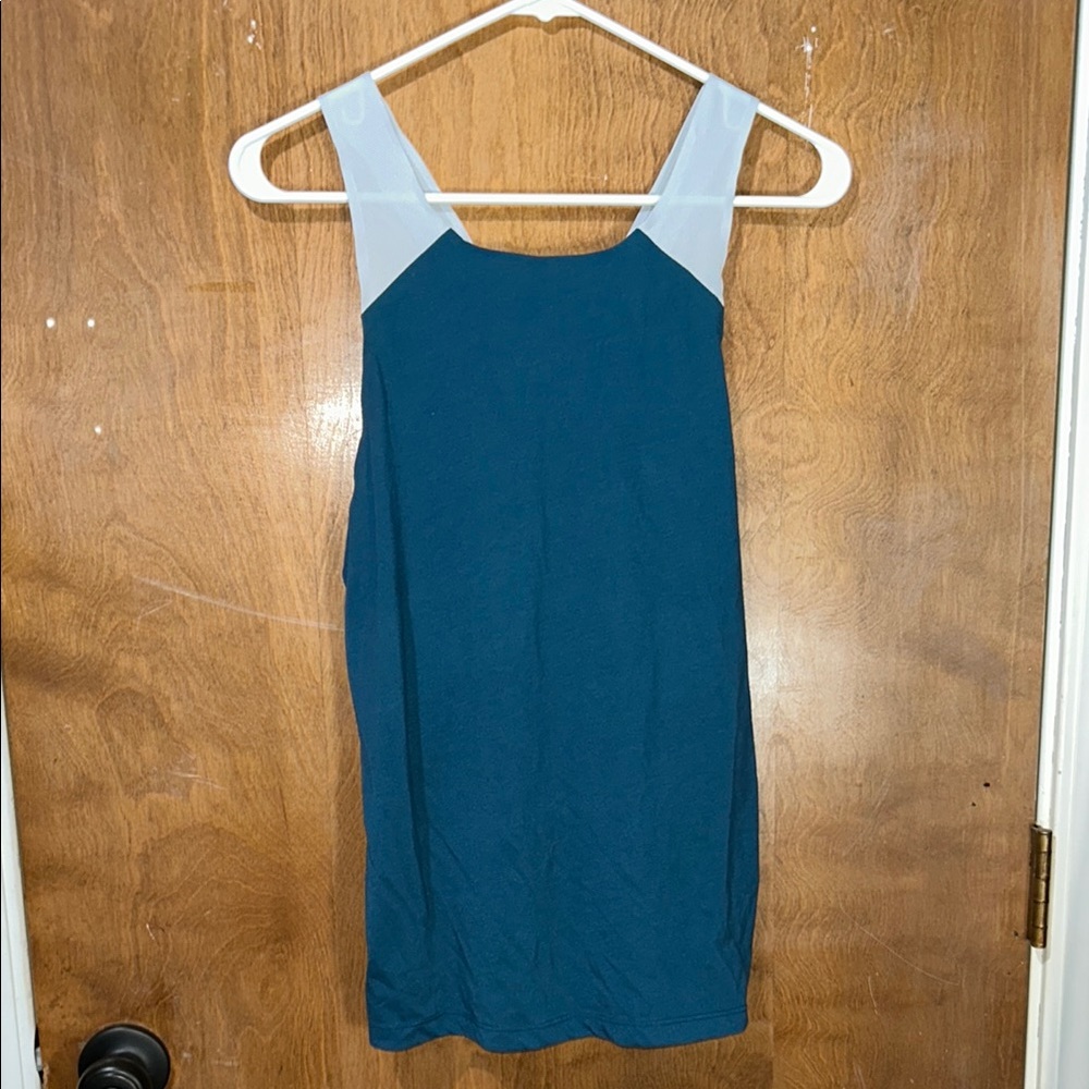 Blue tank top